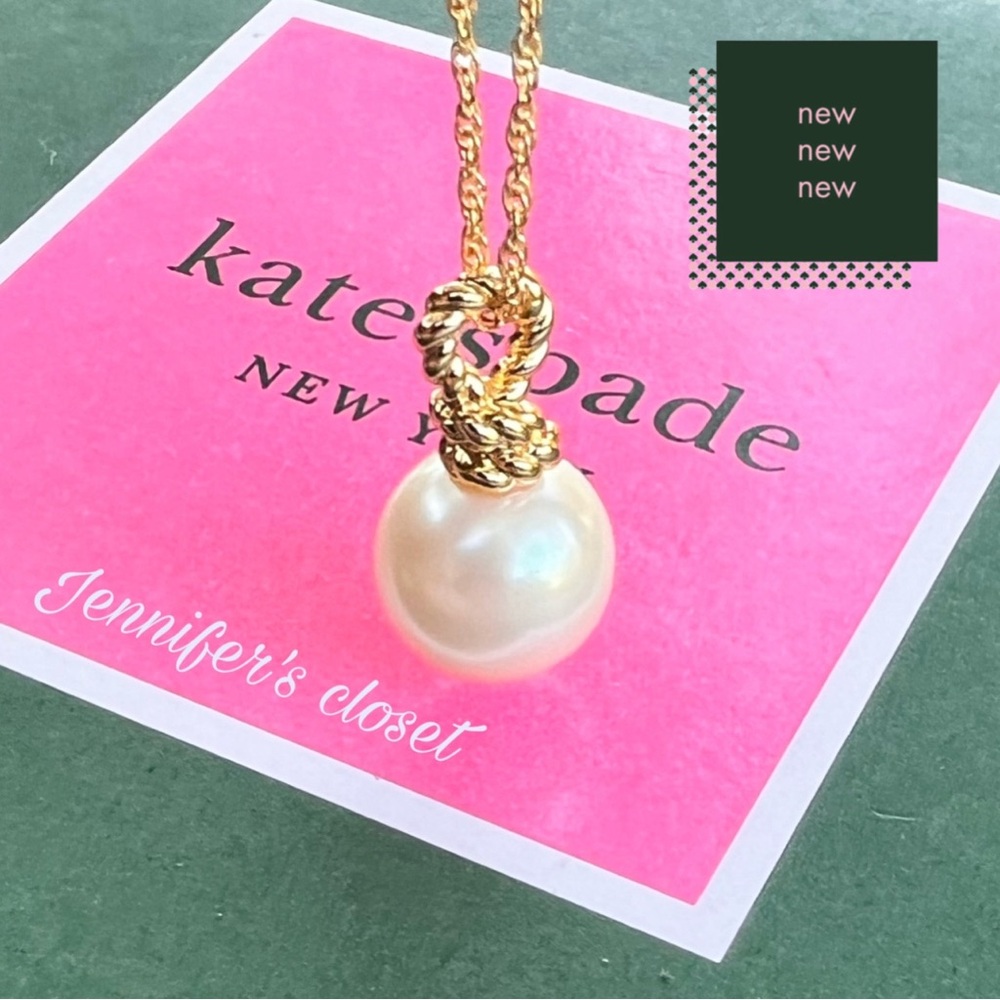 KATE SPADE NECKLACE NWT / Pearl Drop Pendant Necklace